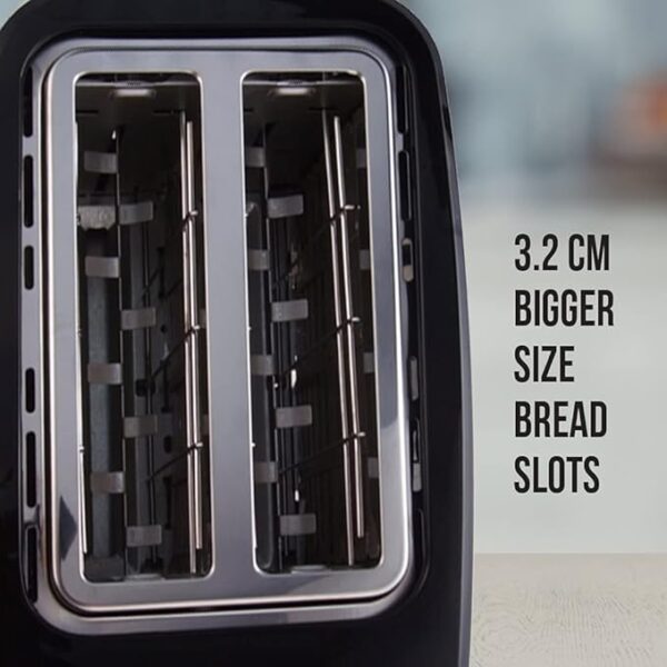 Havells Crisp Plus 750 Watt Pop Up Toaster (Black)