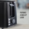 Havells Crisp Plus 750 Watt Pop Up Toaster (Black)