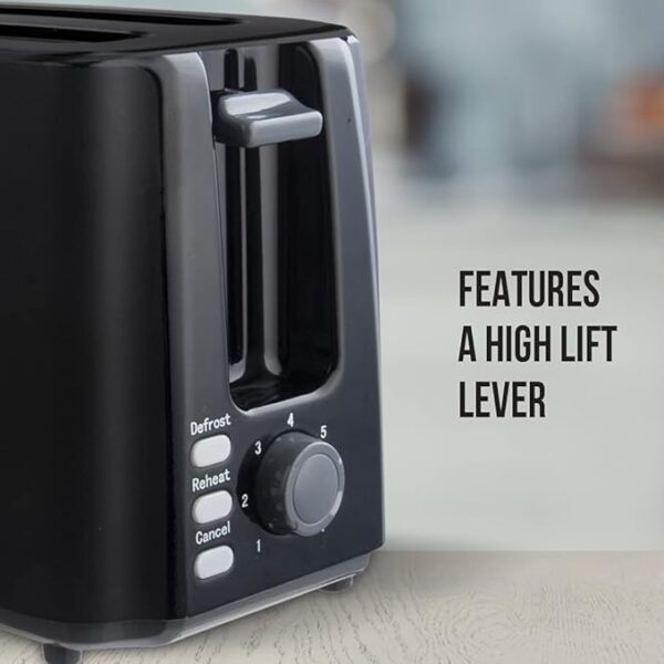 Havells Crisp Plus 750 Watt Pop Up Toaster (Black)