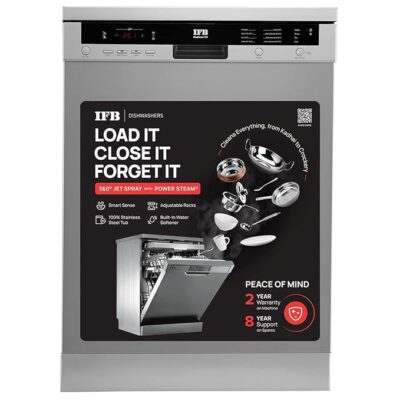 Ifb Neptune Vx 12 Place Setting Dishwasher (Dark Silver)