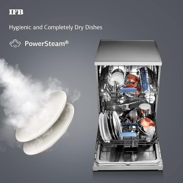 Ifb Neptune Vx 12 Place Setting Dishwasher (Dark Silver)