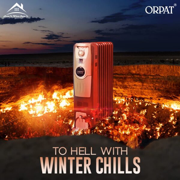 ORPAT OOH 15 F PLUS OIL FILLED ROOM HEATER4 Orpat Ooh 15 F Plus Oil Filled Room Heater