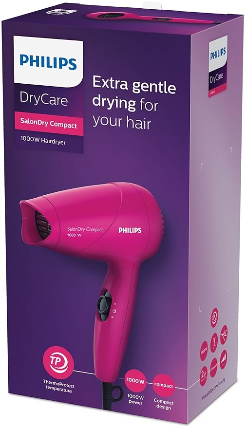 PHILIPS HAIR DRYER4 Philips Hp8143/00 1000w Hair Dryer