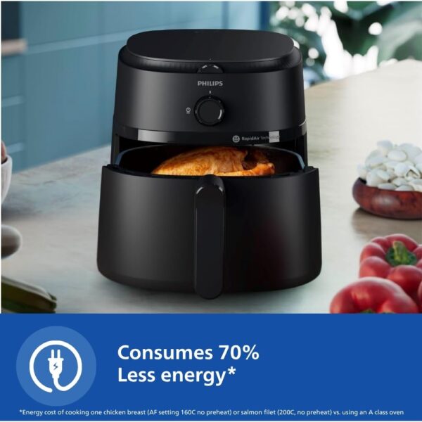 PHILIPS NA130 6.2L AIRFRYER WITH RAPID AIR TECHNOLOGY3 Philips Na130 6.2l Airfryer With Rapid Air Technology