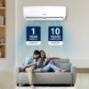 Voltas 1 Ton 3 Star Inverter Split Ac (123v Vectra Elegant)