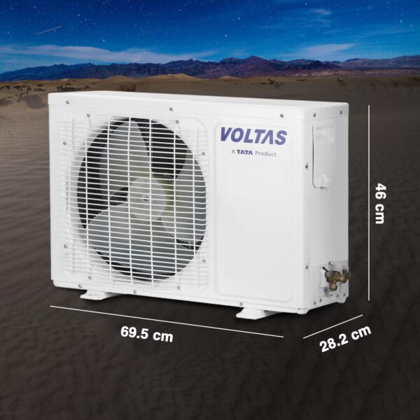 Voltas 1 Ton 3 Star Inverter Split Ac (123v Vectra Elegant)