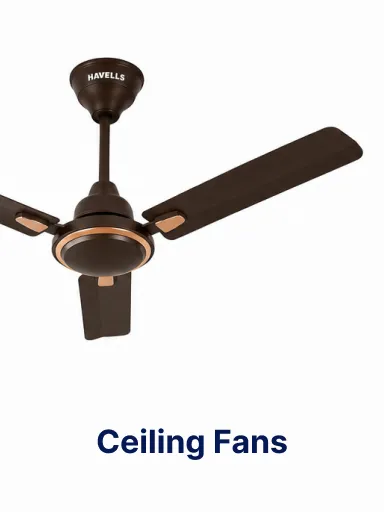 Ceiling Fans : Brand Short Description Type Here.