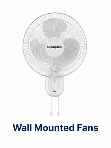 Wall Mounted Fans : Brand Short Description Type Here.